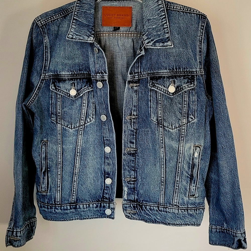 Lucky Brand Blue Denim Jacket